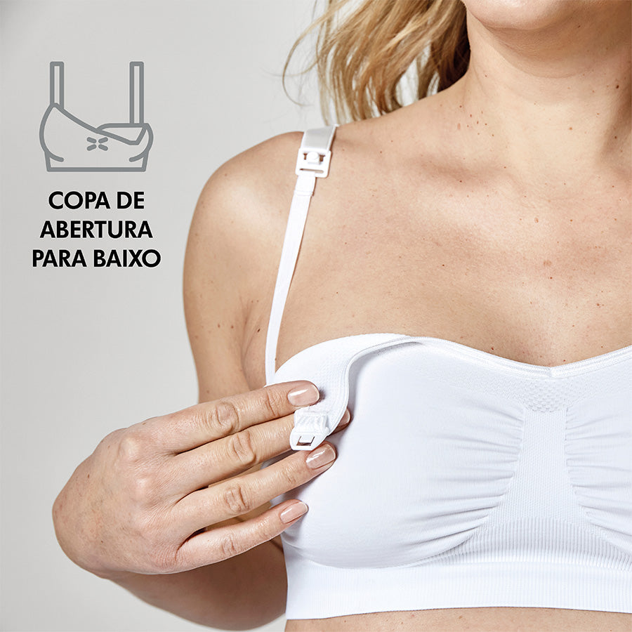 Medela Keep Cool Pregnancy and Breastfeeding Bra L White – FarmatoGo