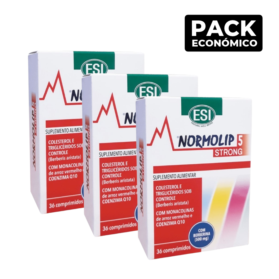 ESI Normolip 5 Strong Comprimidos 3x36