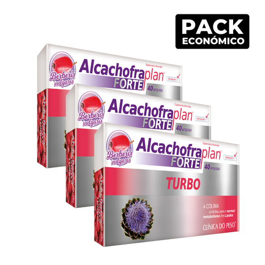 Alcachofra Plan Forte Turbo Ampolas 3x40
