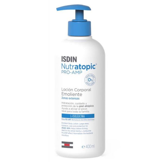 Isdin Nutratopic Pro-Amp Emollient Lotion 400ml
