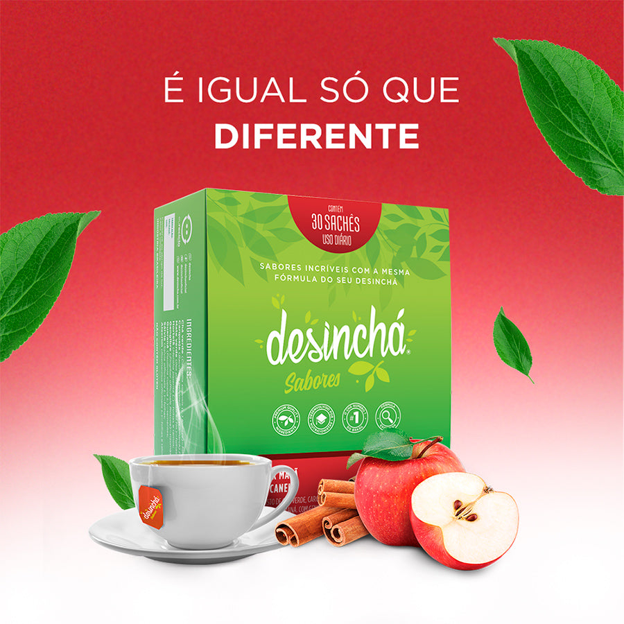 Sachets Desinchá Pomme et Cannelle x30