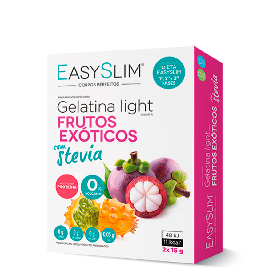 Easyslim Gelatina Light Frutos Exóticos Saquetas x2