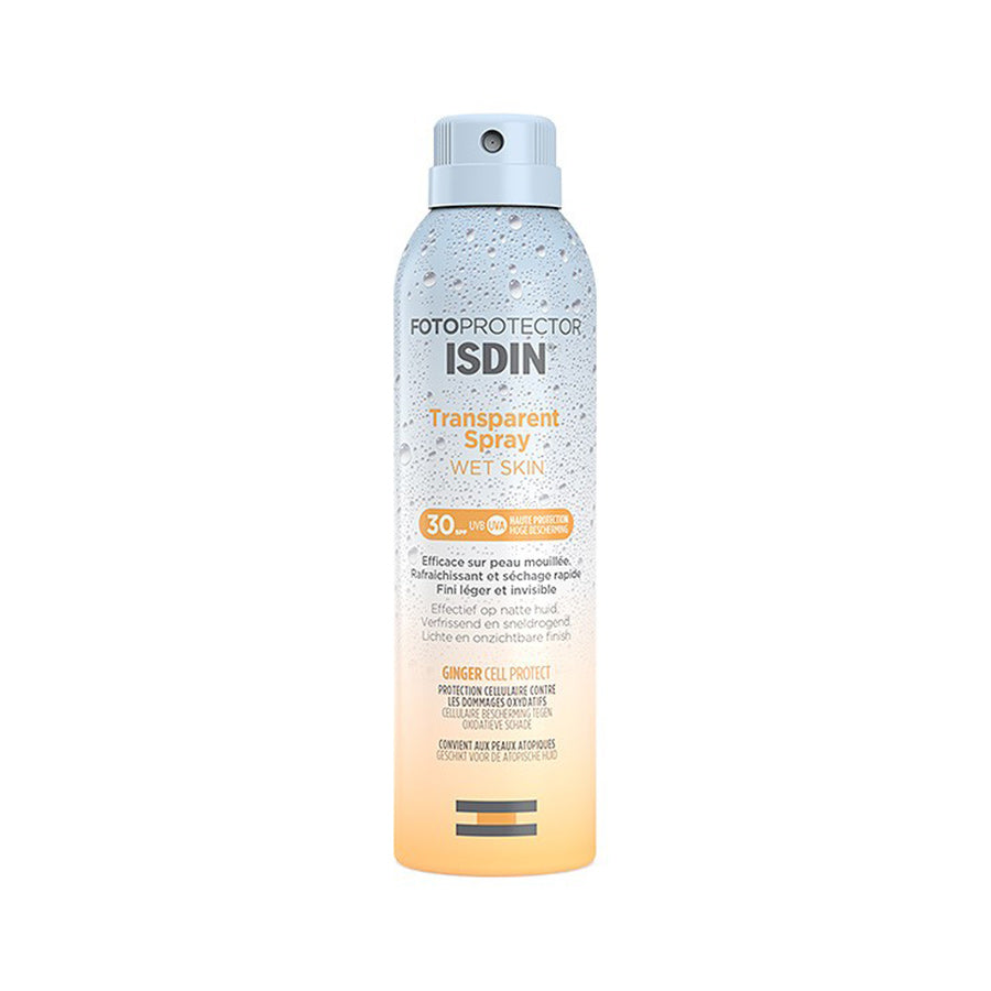 Isdin Fotoprotector Spray Transparent Peau Humide SPF30 250 ml