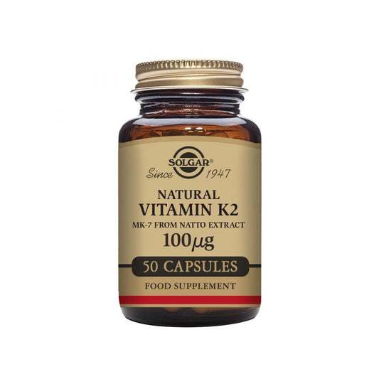 Solgar Vitamin K2 100mg Cápsulas x50