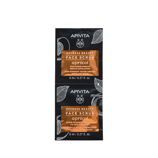 Apivita Express Beauty Gentle Scrub Apricot 2x8ml
