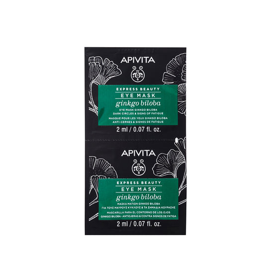 Apivita Express Beauty Máscara Ginkgo Biloba 2x2ml