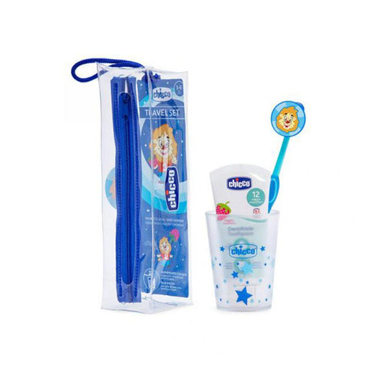 Chicco Conjunto de Higiene Oral Menino 3A-6A Azul