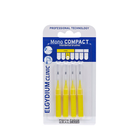 Elgydium Clinic Brush Mono Compact Amarillo x4