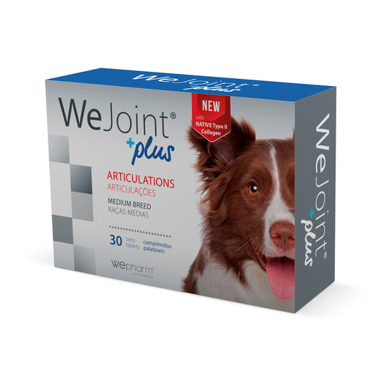 WeJoint Plus Articulações Cães Raças Médias Comprimidos x30