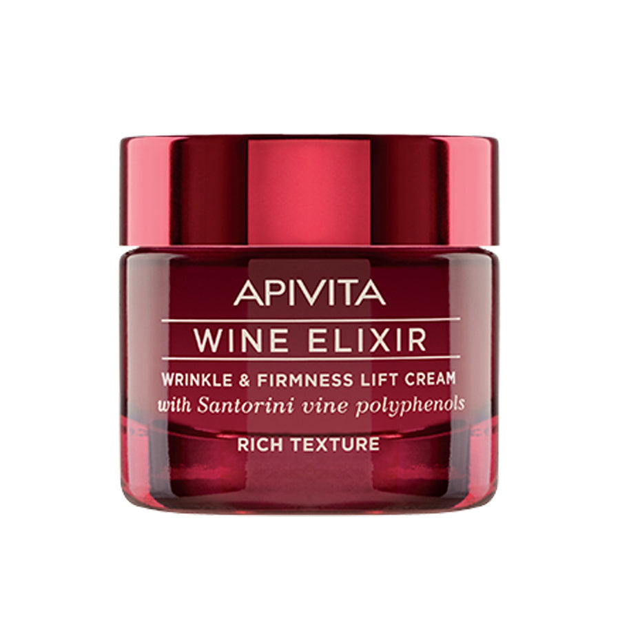 Apivita Wine Elixir Rich Texture Anti-Wrinkle Cream 50ml