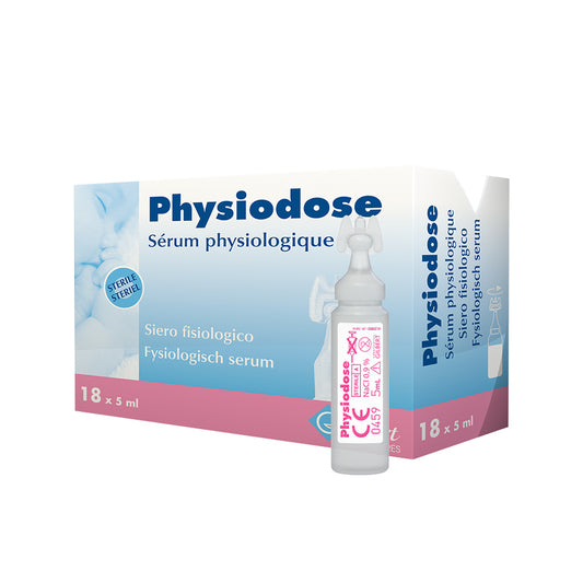 Physiodose Soro Fisiológico 18x5ml