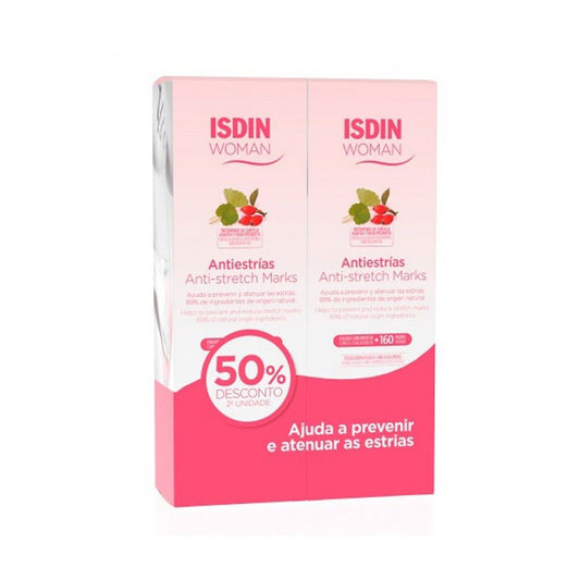 Isdin Woman Anti-Stretch Mark Cream 2x250ml