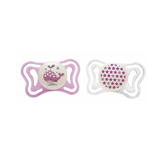 Chicco Pacifier Physio Lift Silicone 2-6M x2