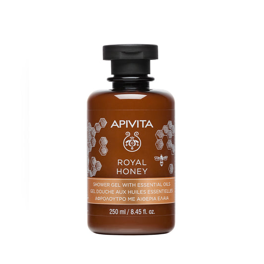 Apivita Royal Honey Bath Gel Essential Oils 250ml