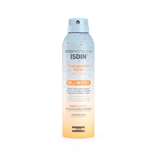 Isdin Fotoprotetor Transparent Spray Wet Skin SPF50 250ml