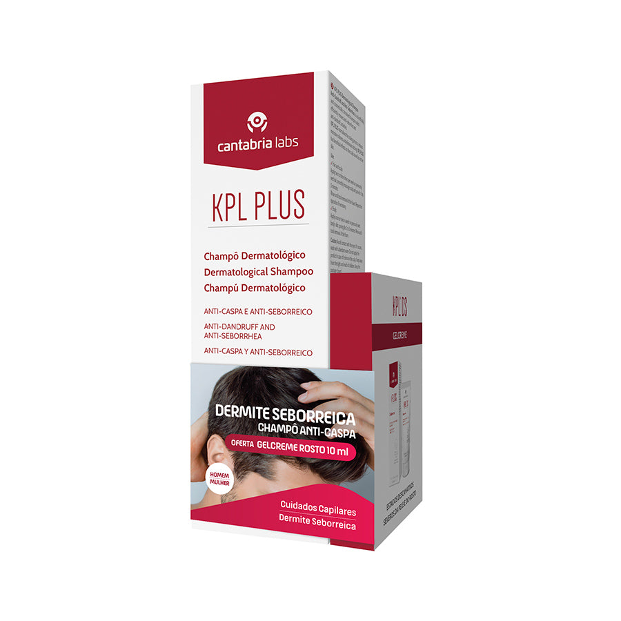 KPL Plus Champú Anticaspa 200ml + KPL DS Gel-Crema 10ml
