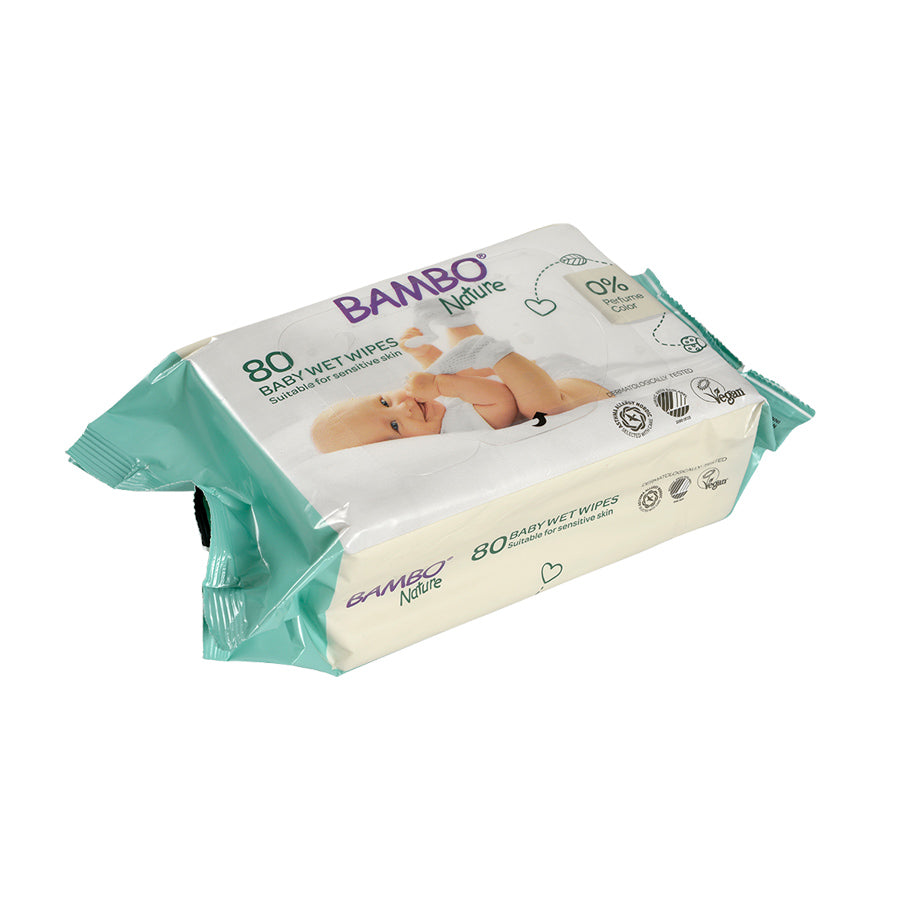 Bamboo Nature Wipes x80
