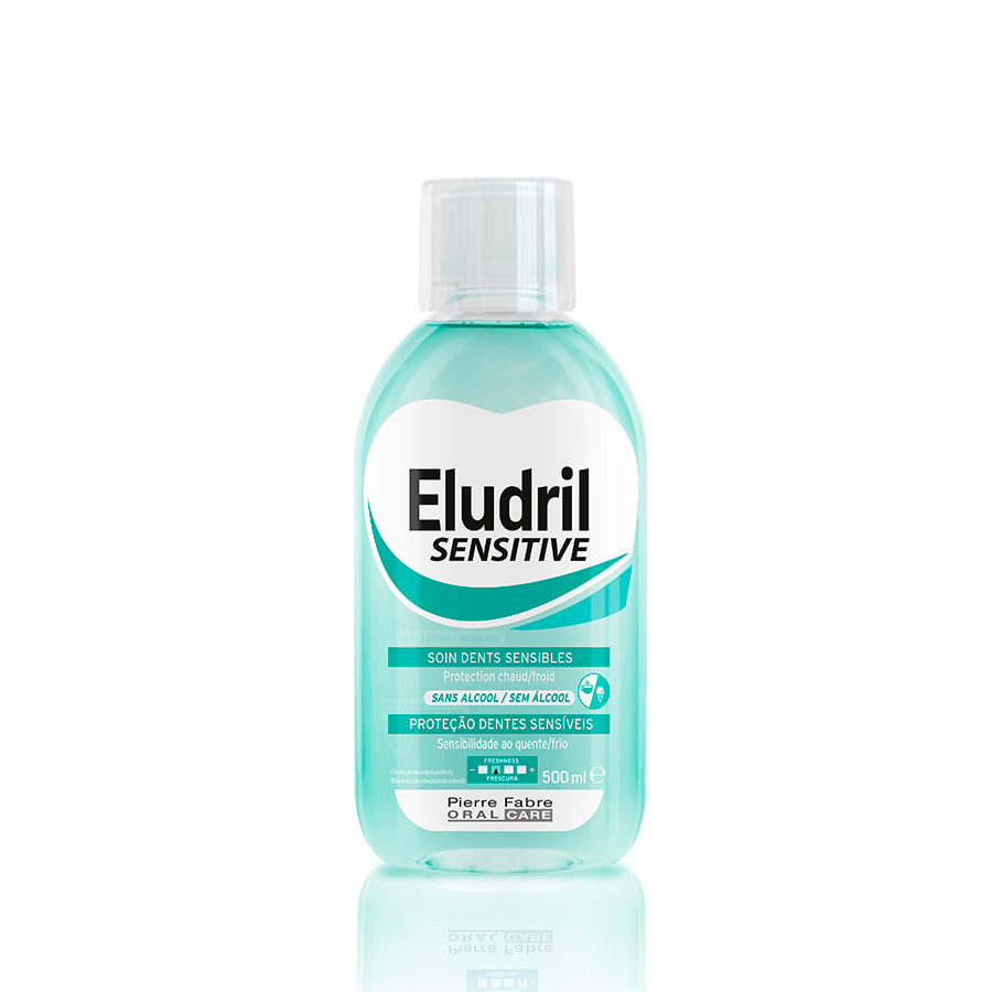 Eludril Sensitive Mouthwash 500ml FarmatoGo