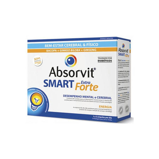 Absorvit Smart Extra Forte Ampolas 30x10ml + Oferta de 10x10ml