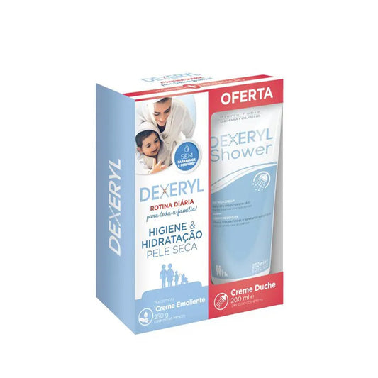 Dexeryl Emollient Cream 250g + Shower Cream 200ml