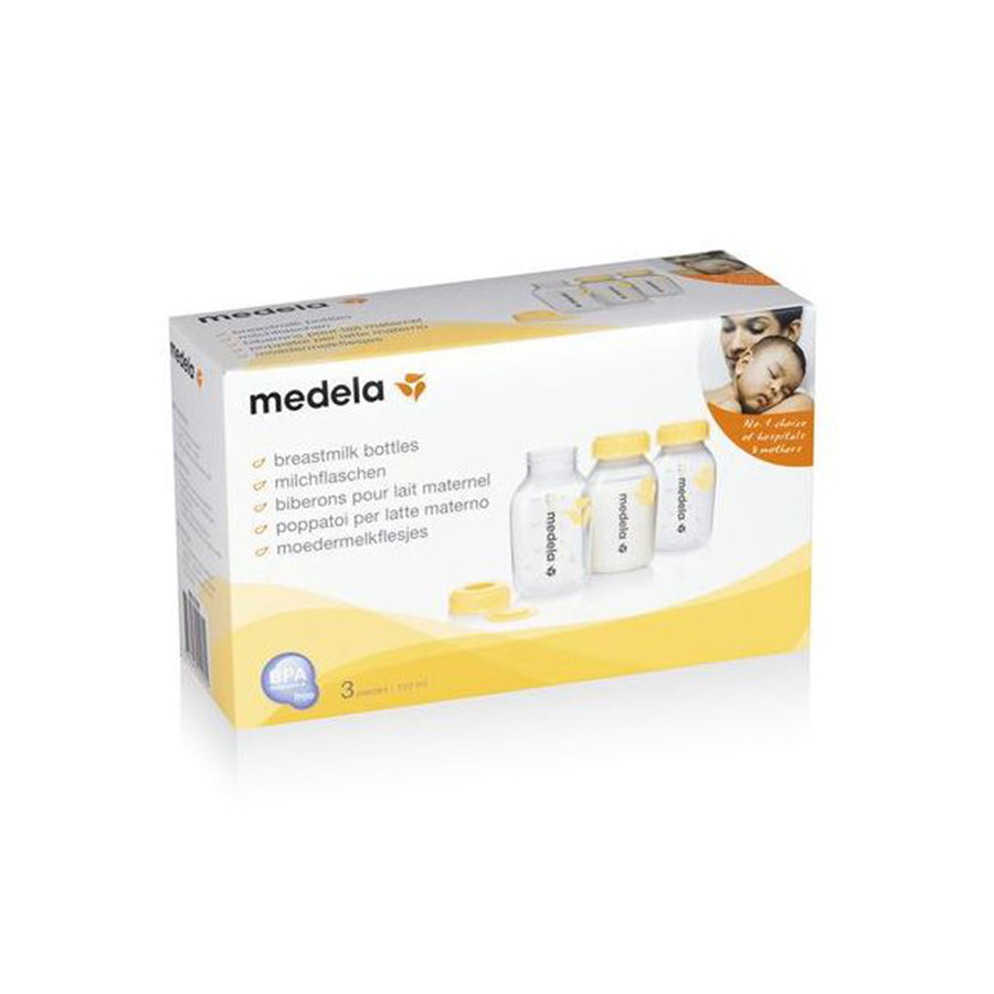 Medela Breast Milk Storage Bottles x3