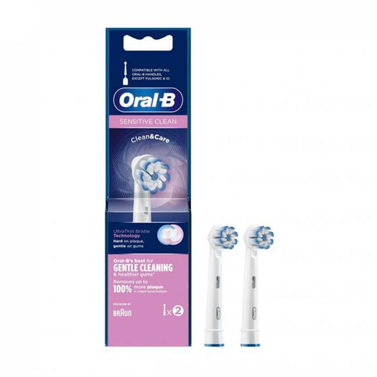 Oral-B Sensitive Clean Electric Toothbrush Refill x2