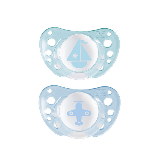 Chicco Pacifier Physio Air Silicone 0-6M x2