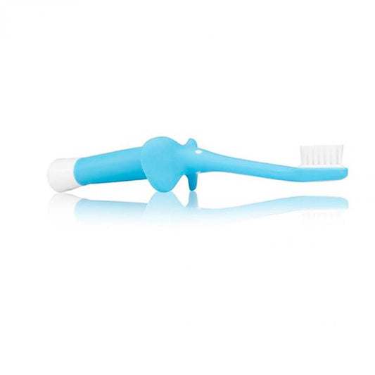 doctor Brown's Toothbrush Elephant Blue 0-3 Years