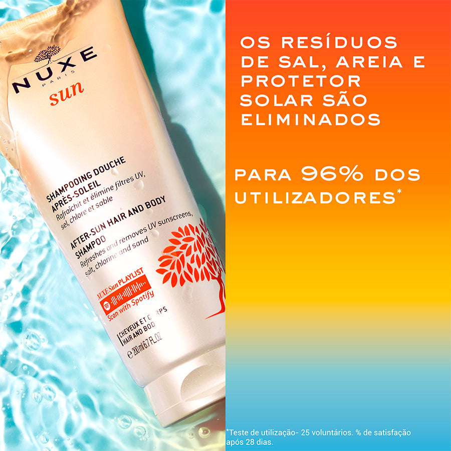 Nuxe Sun Shower Gel and After Sun Shampoo 2x200ml