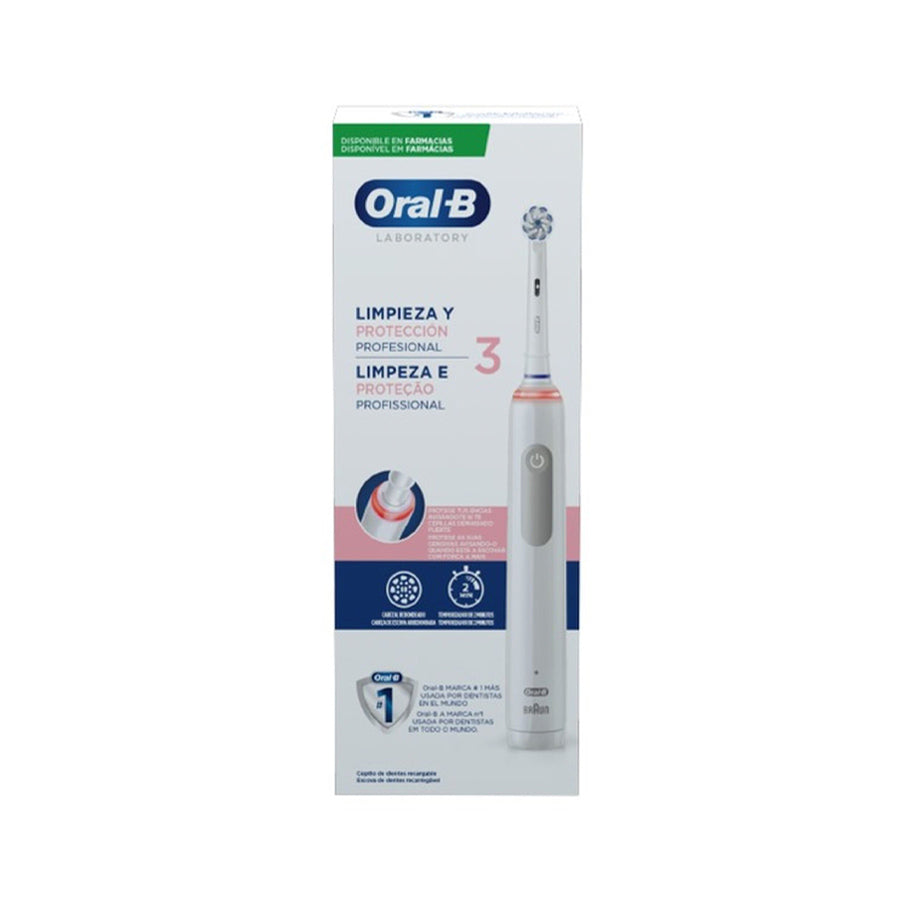 Oral-B Pro 3 Escova Elétrica Limpeza e Proteção