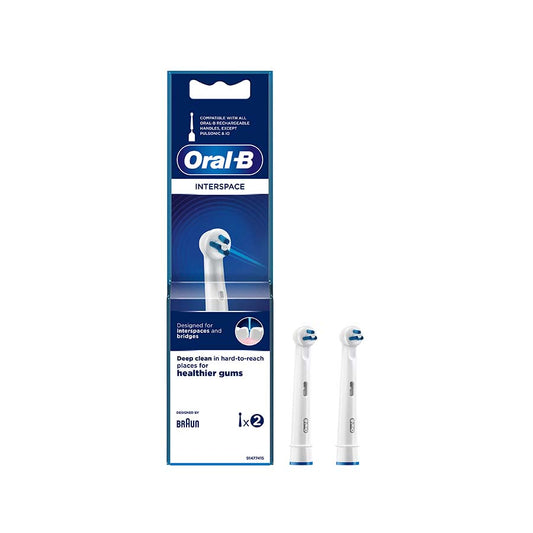 Recharge de brosse à dents électrique Oral B Interspace x2