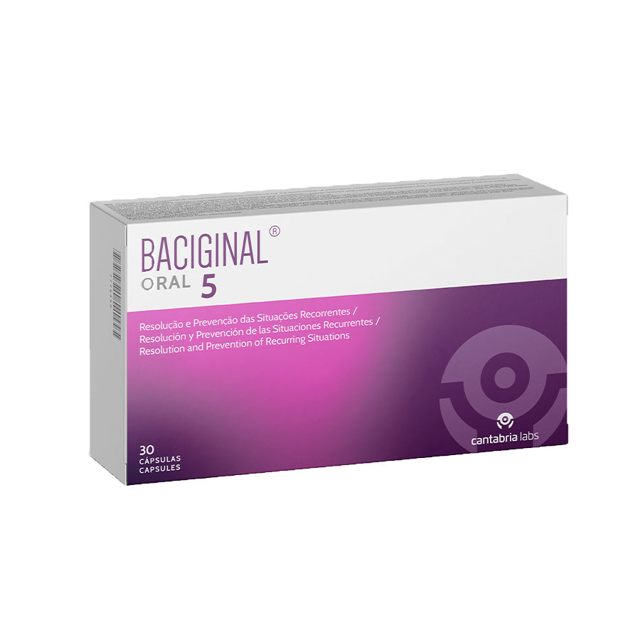 Baciginal Oral 5 Capsulas x30