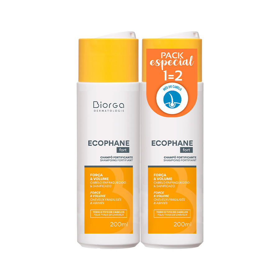 Ecophane Shampoing Fortifiant 2x200ml