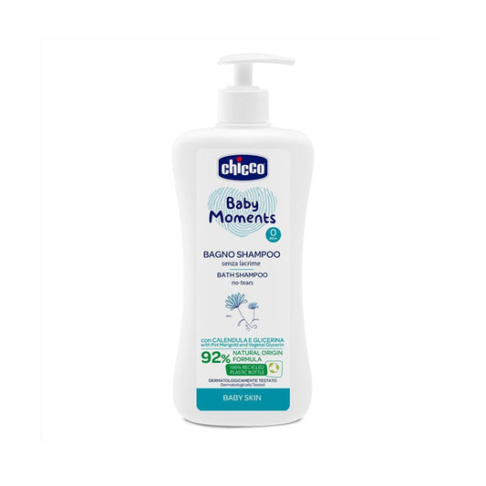 Chicco Baby Moments Shampoo and Shower Gel 500 ml