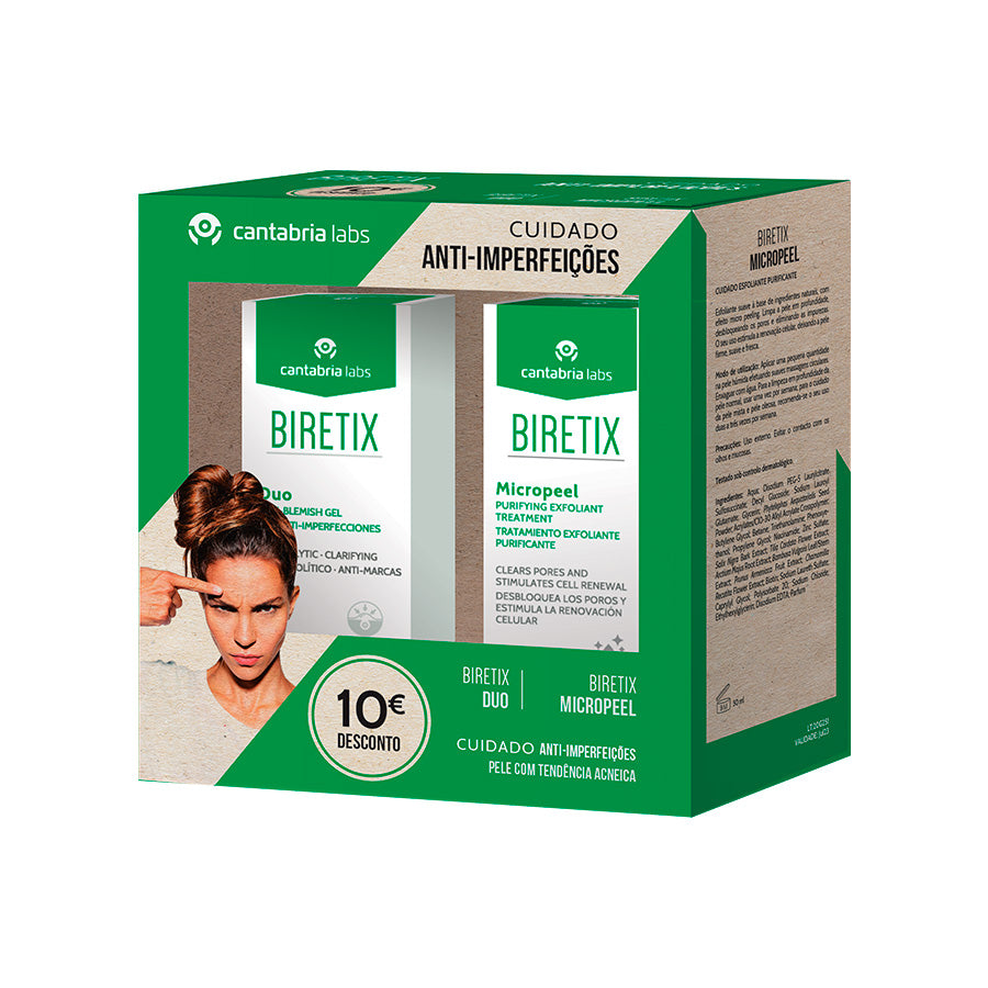 Biretix Duo+Micropeel Pack Cuidado Anti-Imperfecciones -10€