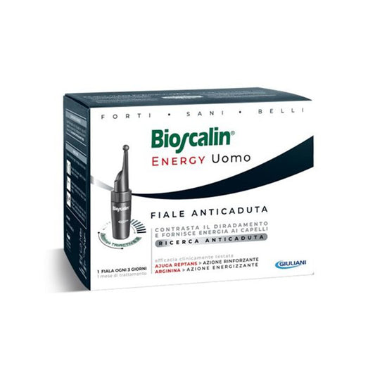 Bioscalin Energy Man Ampollas Anticaída x10