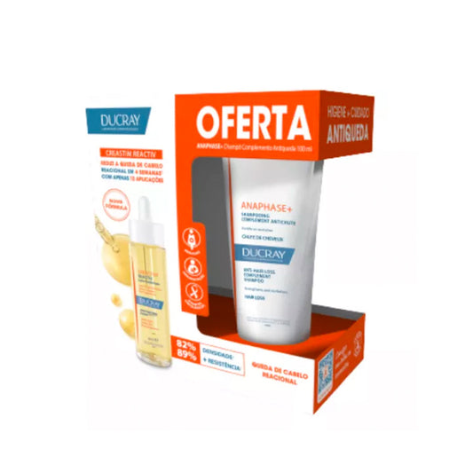 Ducray Creastim Lotion 60 ml + Shampoing Fortifiant 100 ml
