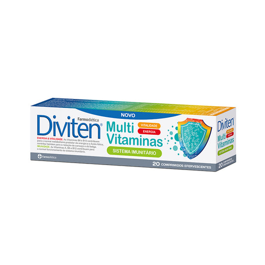 Diviten Multi Vitamins Effervescent Tablets x20