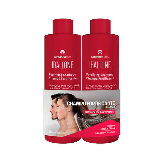 Iraltone Fortifying Shampoo 2x400ml