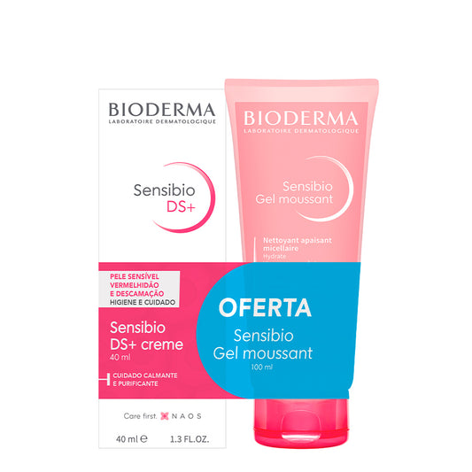 Bioderma Sensibio DS+ Cream 40ml + Moussant Gel 100ml