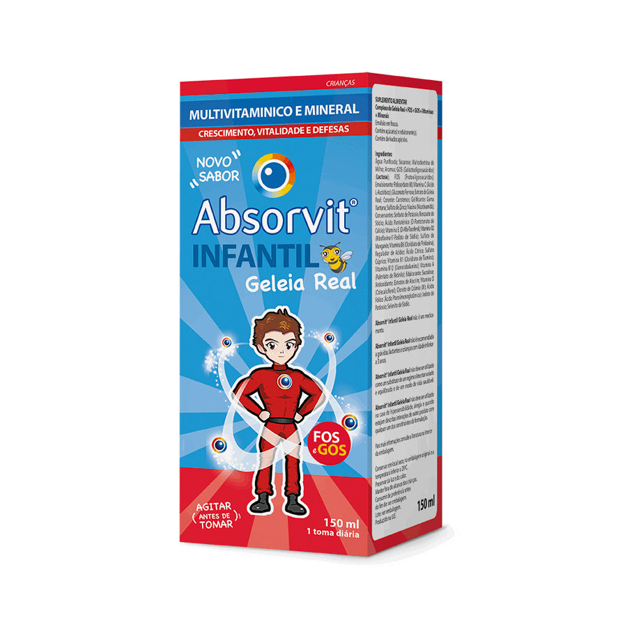 Absorvit Infantil Geleia Real Xarope 150ml