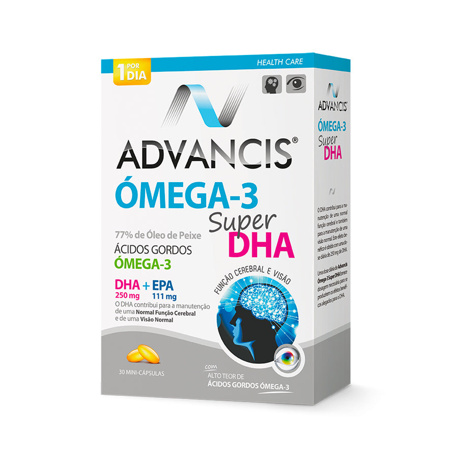 Advancis Omega-3 Super DHA Cápsulas x30