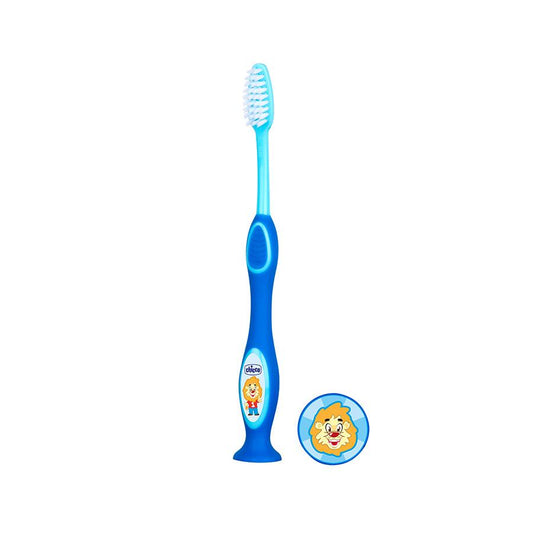 Chicco Escova Dentes Leite Azul 3-6a