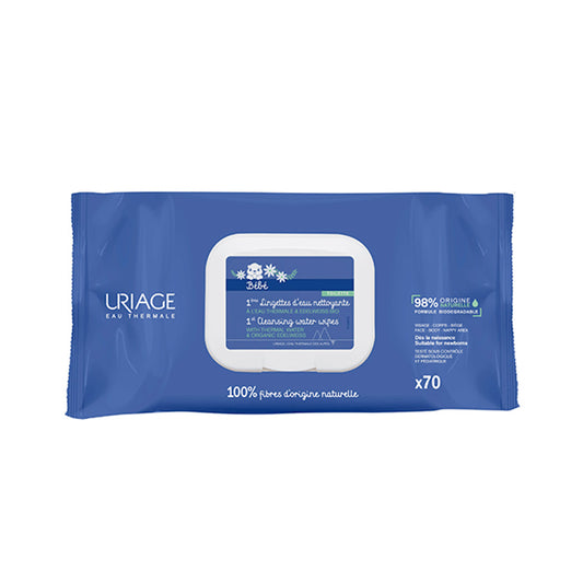 Uriage Baby 1st Cleaning Wipes x70