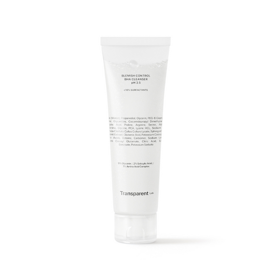 Transparent Lab Blemish Control BHA Cleanser pH 3.5 150ml
