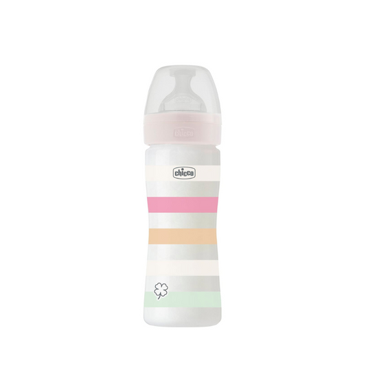 Chicco Bottle Well-Being White Girl 2m+ 250ml