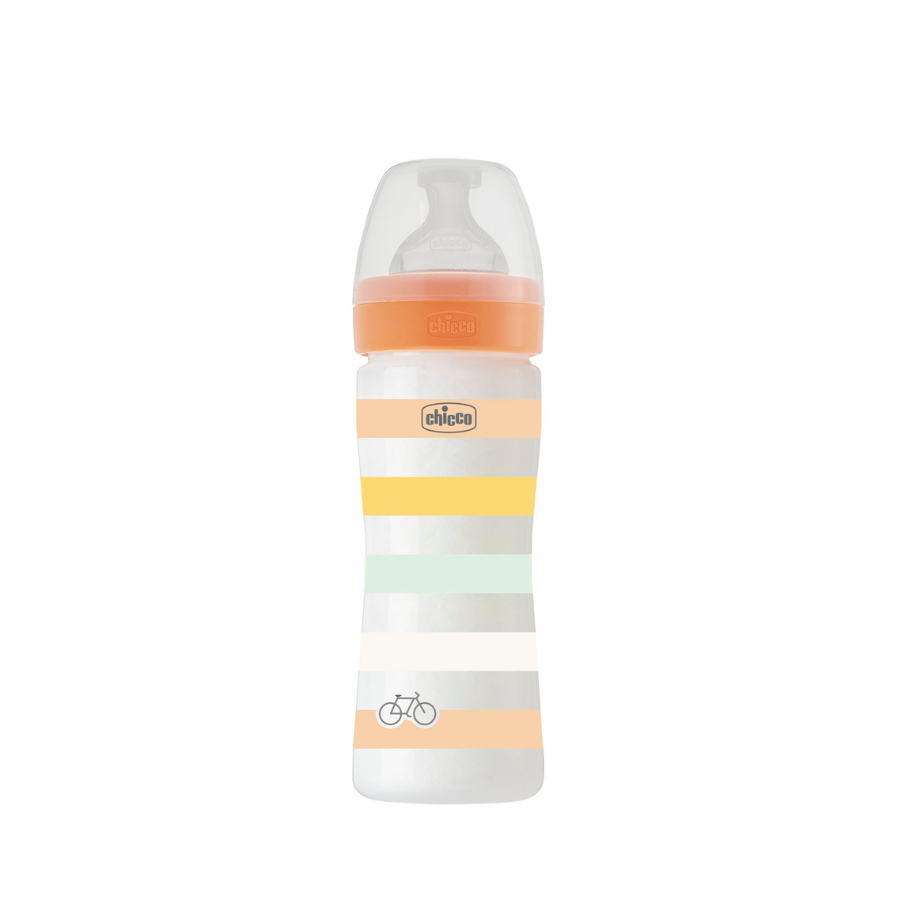 Chicco Well-Being Orange Unisex Bottle 2m+ 250ml