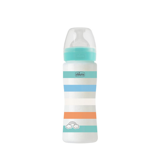 Chicco Well-Being Green Boy Bottle 4m+ 330ml