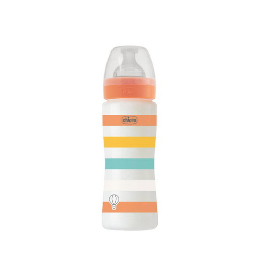 Chicco Well-Being Orange Unisex Bottle 4m+ 330ml