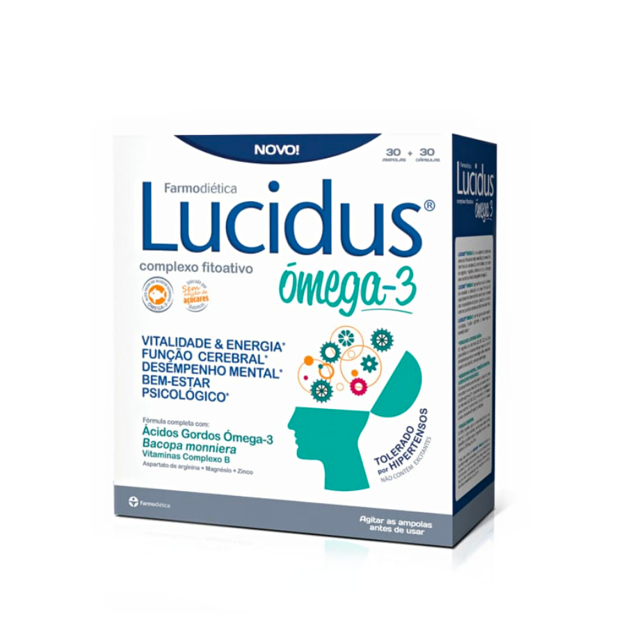 Lucidus Oméga-3 30 Ampoules + 30 Gélules